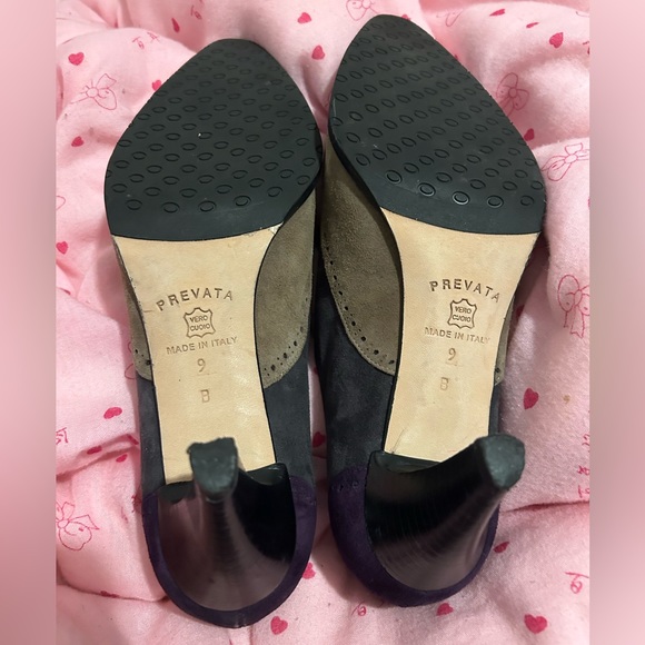 PREVATA LEATHER HEELS - Picture 3 of 8